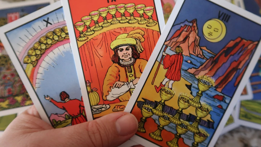 Tarot Cups Spread With Jupiter King Energy