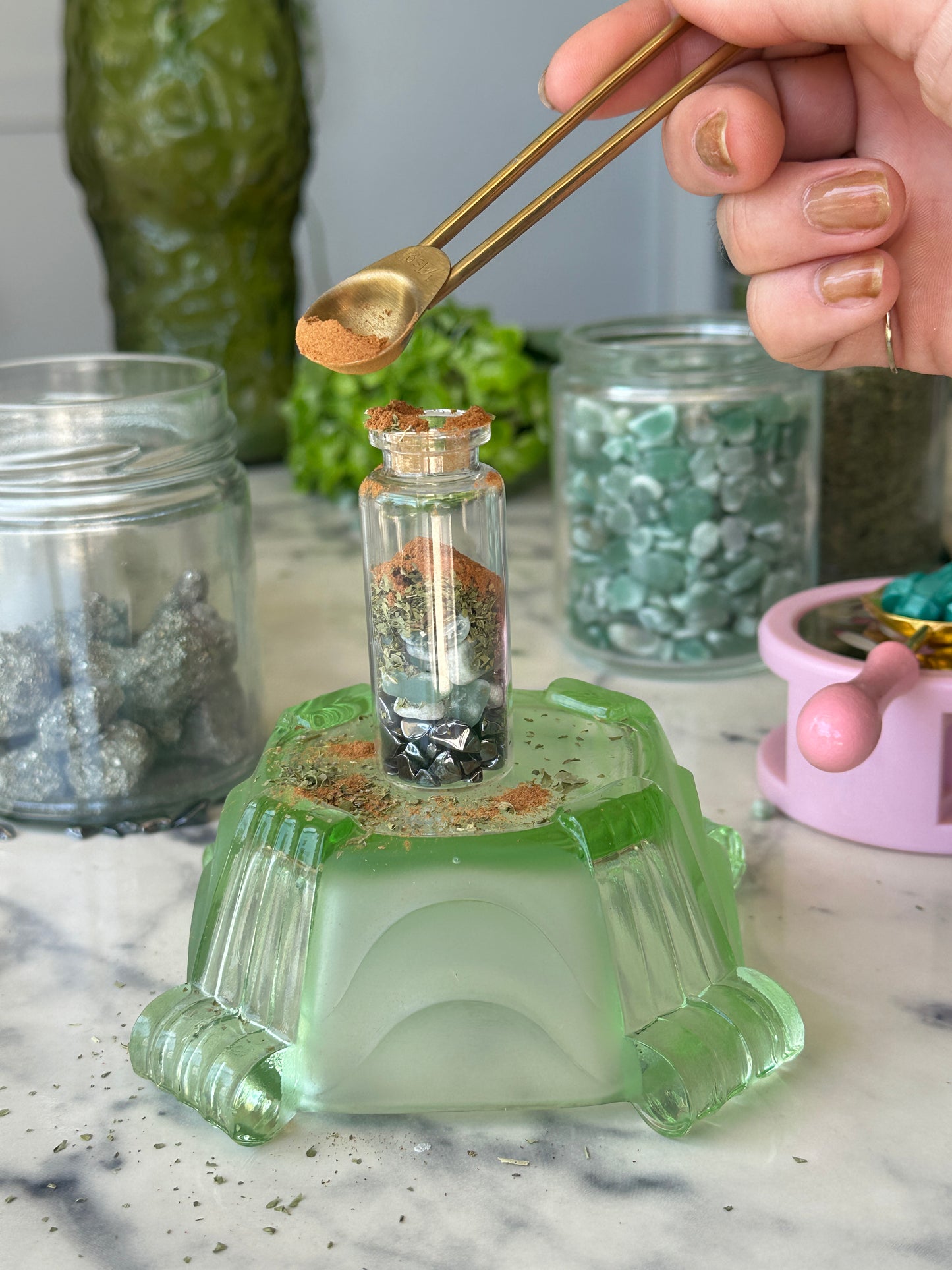 Luck & Abundance Spell Jar