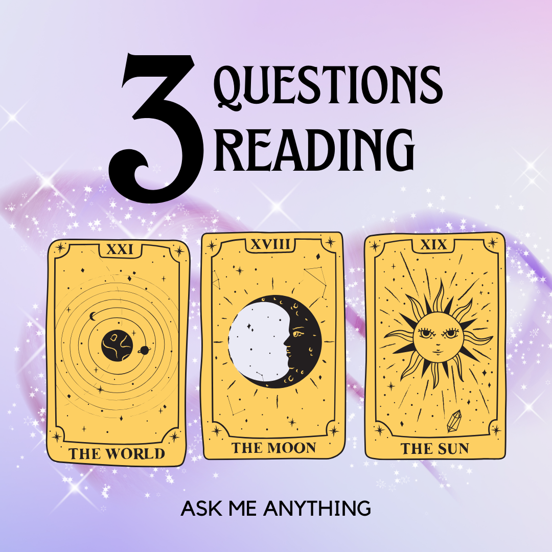 3 Questions Reading – Spiritual Society